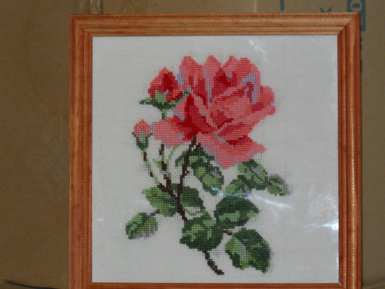 Работа «НЕЖНАЯ РОЗА»