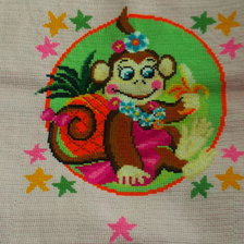 Работа «Подушка для доченьки.»