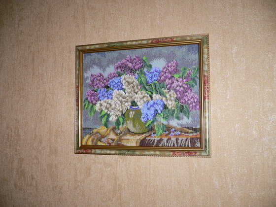 Работа «Сирень»