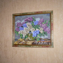 Работа «Сирень»