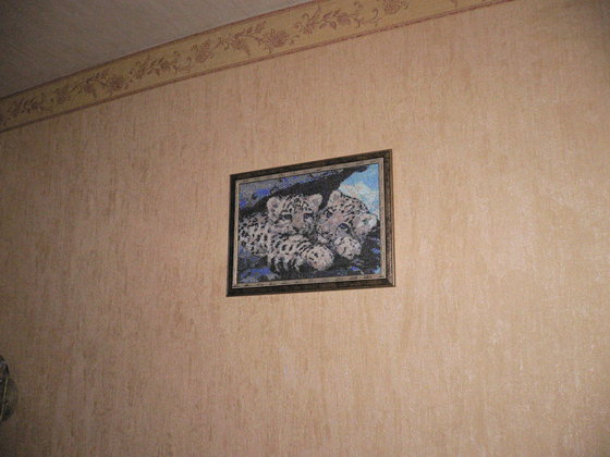 Работа «Снежные барсики»