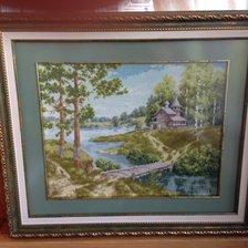 Работа «Часовня на берегу»