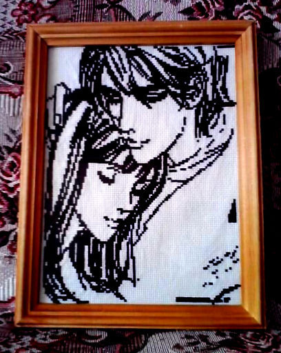 Работа «Влюбленные.»