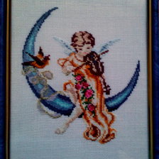 Работа «ангел на луне»