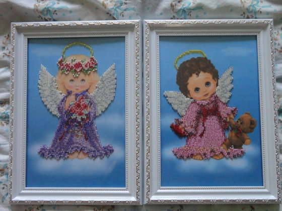 Работа «Два милых ангела!»