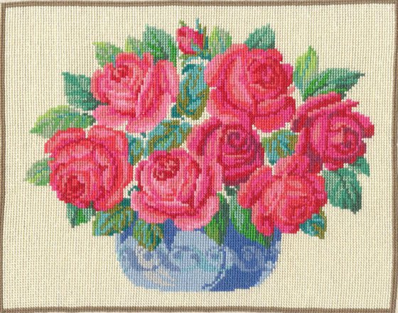 Работа «Букет роз»