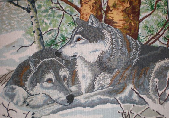 Работа «Волки»