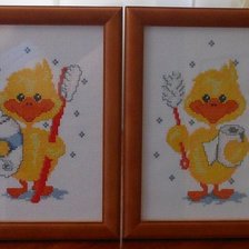 Работа «Утята от Vervaco»