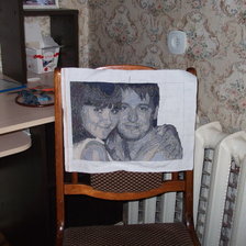 Работа «Свадебный подарок подруге... Надеюсь ей понравится))»