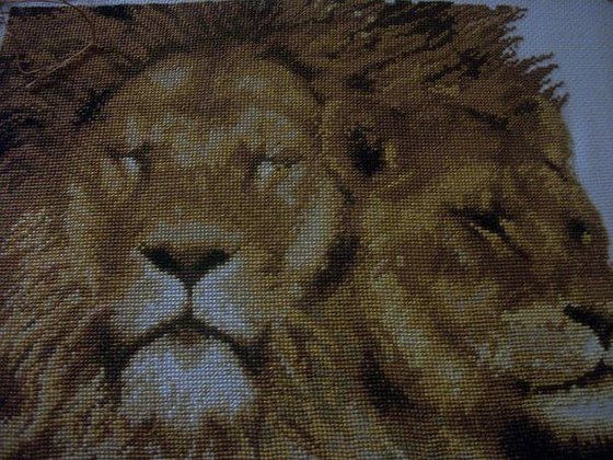 Работа «пара львов.»