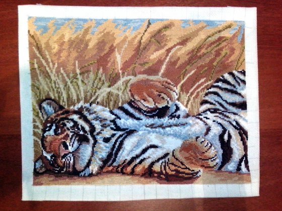 Работа «Тигр сиеста.»