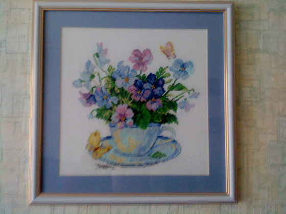 Работа «Фиалки»