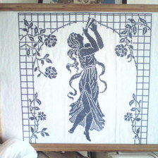 Работа «девушка с флейтой»