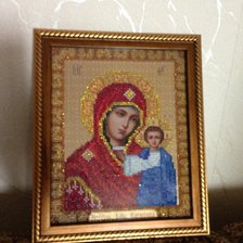 Работа «Казанская икона Божией Матери»
