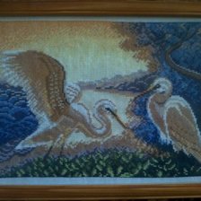 Работа «Журавли»