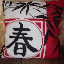 Работа «листья бамбука»