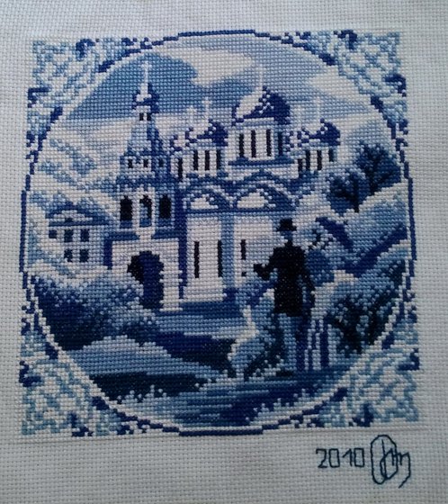 Работа «гжель лето»