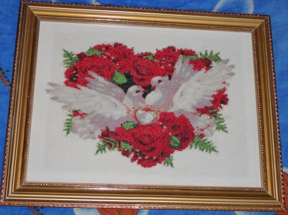 Работа «Голубки»