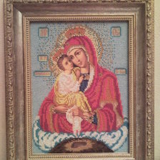 Работа «Почаевская икона Божией Матери»