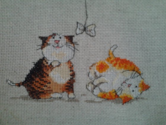 Работа «Кошки»