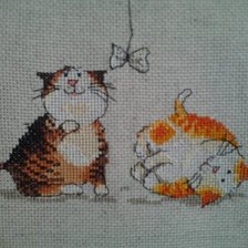 Работа «Кошки»