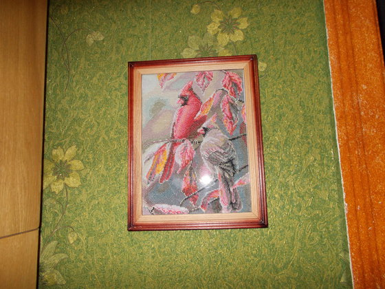 Работа «Шишкари осенью»