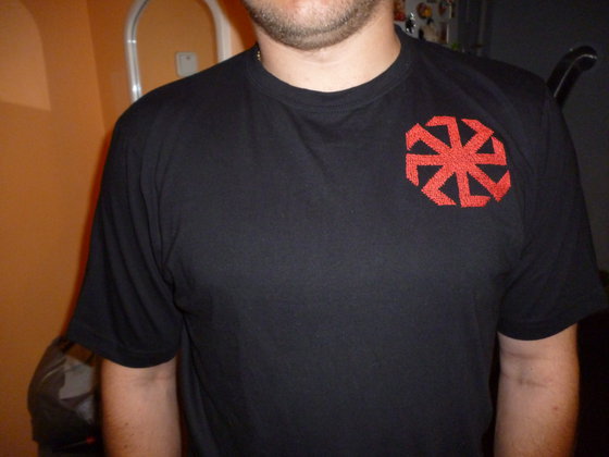 Работа «славянский символ"Восьмилучевой коловрат"»