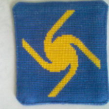 Работа «славянский языческий символ-оберег"Велесовик"»