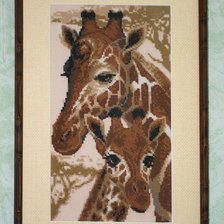 Работа «Жирафы»