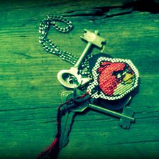 Работа «Брелок Angry Birds»