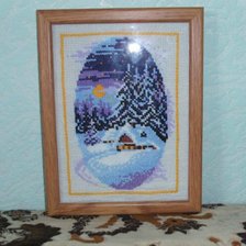 Работа «Зимний вечер»