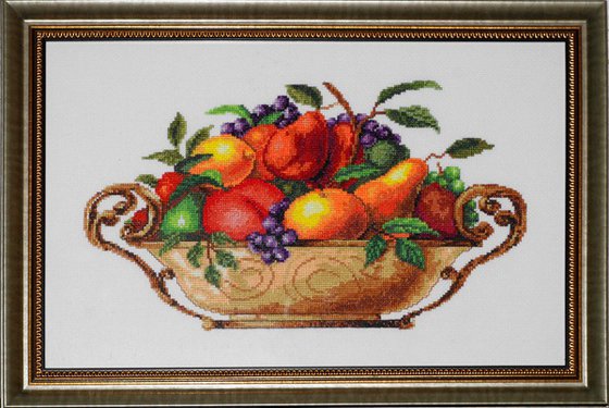 Работа «Натюрморт " Ваза с фруктами "»