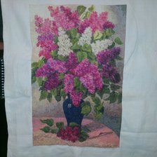 Работа «"сирень" (фото со вспышкой)»