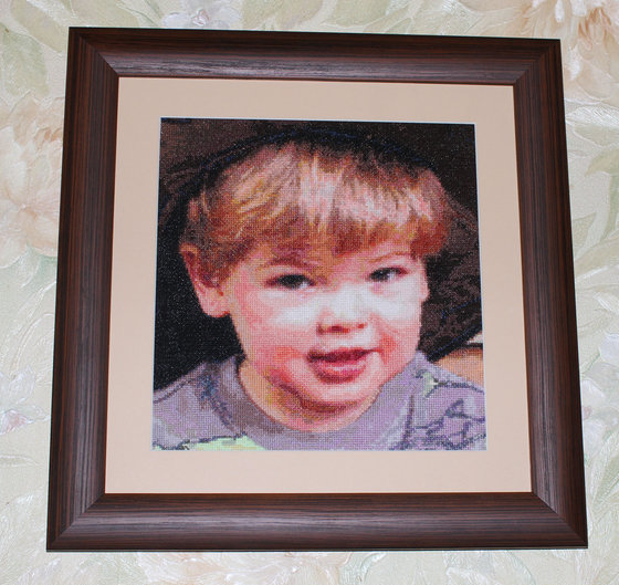 Работа «оформленный портрет»