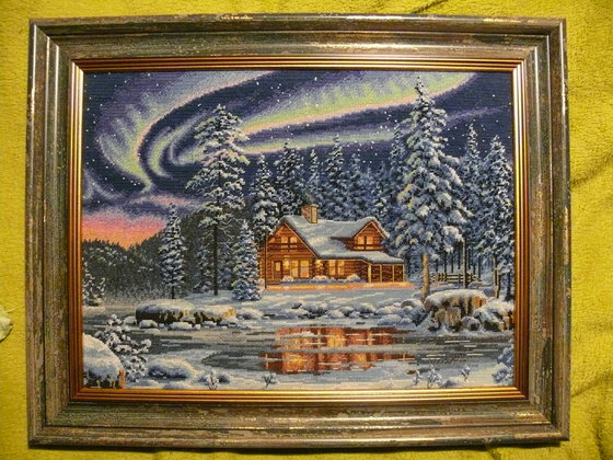 Работа «северное сияние»