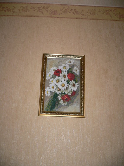 Работа «Маки и ромашки»