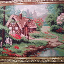 Работа «Домик в лесу.»