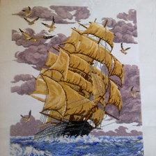 Работа «кораблик»