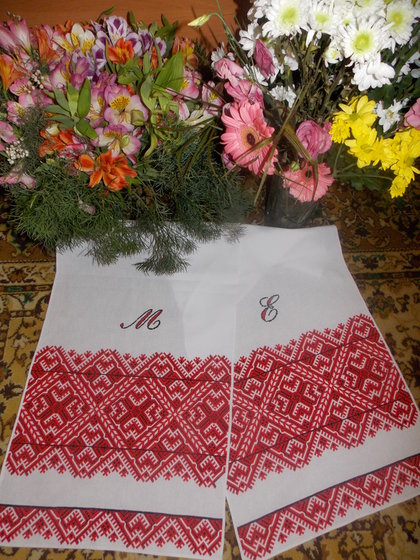 Работа «Мой свадебный рушник»