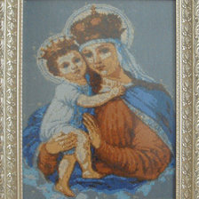 Работа «Мадонна с младенцем»