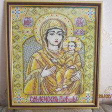 Работа «Икона Божией Матери Смоленская»