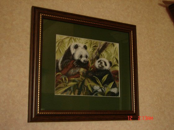 Работа «Панды»