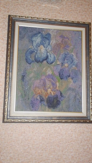 Работа «Ирисы.»