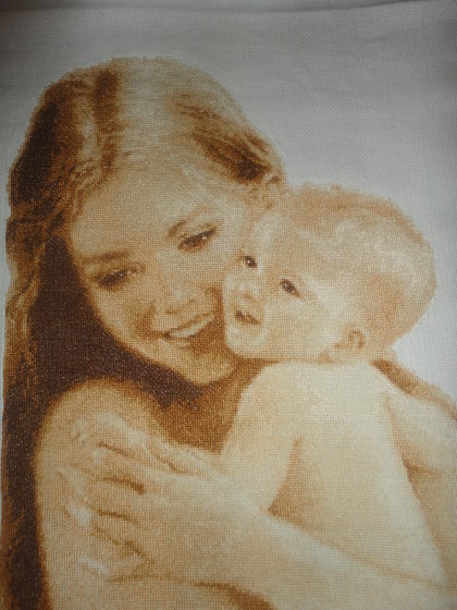 Работа «Мать и дитя»