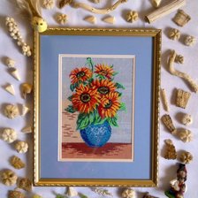 Работа «Подсолнухи»