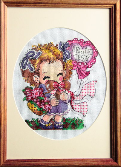 Работа «Девчушка»