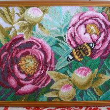 Работа «Пионы»