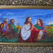 Работа «Ісус Христос з учнями»