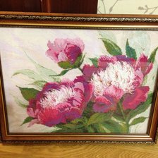 Работа «Пионы»