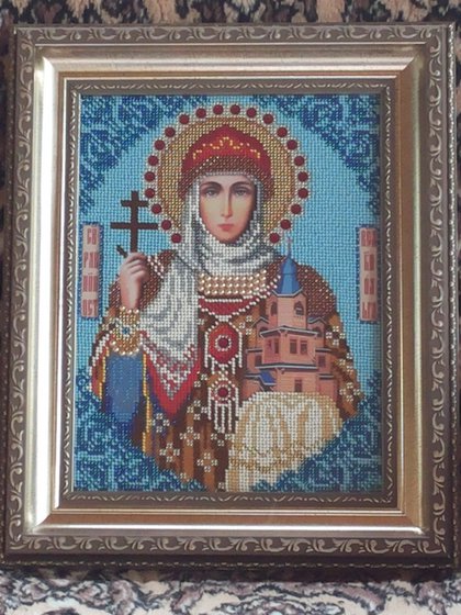 Работа «Св. Ольга»